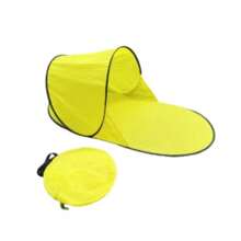 1-Pack Ready-To-Go Beach Tent - UV Resistant Sunshade, Lightweight Beach Sunshade, Durable UV Resistant Outdoor Sunshade For Outdoor Adventures - Quick Set Up In 30 Seconds - Family Beach Essential - Festival Camping Gear - Backyard Shade - Sporting Event Shade - Emergency Sun Protection