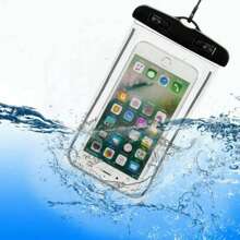 1/3/5 pezzi Custodia impermeabile e trasparente per telefono, protezione subacquea per nuoto, immersioni, surf e kayak | Compatibile con touch screen | Ideale per spiaggia, crociera, pesca e attività all'aperto | Essenziale per le vacanze estive