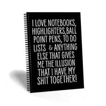 1PC Spiral Notebook - Professional Thick Paper Journal With No-Bleed Lined Pages & Inner Pocket | Premium Writing Notebook For Office Professionals, College Students & Business Meetings