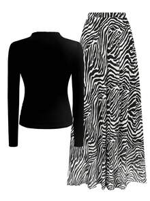 Women Two-Piece Outfits - Multicolor - View 2