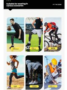 1PC, 2025 Summer Men's Sweating Belt, Men's Protective Belt Four Rows Buckle Plastic Belt, Sauna Belt, Waist Cover And Sports Protective Belt,Waist Trainer,Men's Sports Waistband - Multicolor - View 14