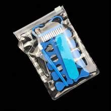 6 Stücke Maniküre-Werkzeug-Set: Nagelfeile, Fingerspreizer, Nagelhautschere, Nagelknipser, Formung & Polieren