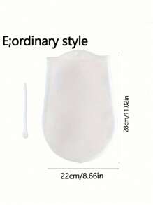 1pc Silicone Kneading Bag, Household Kitchen Non-Stick Dough Mixer - Dough Kneading Bag-white - View 9