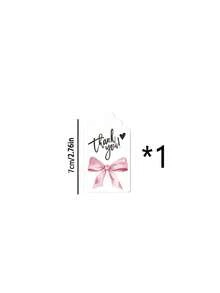 3-60支装精美折叠手扇套装，包含感谢卡和礼品袋，新娘竹扇，适合作为伴娘礼物和婚礼装饰，是派对、活动和夏季配饰的完美之选。 - 粉色 - 查看 5