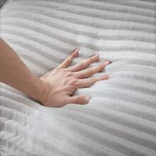 SRAH'SHOPCompressible Double Chaise Lounge With Cupholders - No Assembly Required, Fluffy Modern Sleeper Loveseat For Indoor Living Room Bedroom Reading