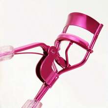 带替换垫套装的睫毛夹，手动睫毛夹，不锈钢材质，专业化妆美容工具，便携式睫毛夹带替换垫，方便更换，可长期使用，适用于家庭和商务、化妆、便宜、房间装饰、梳妆台、旅行、卧室、化妆配件、睫毛夹