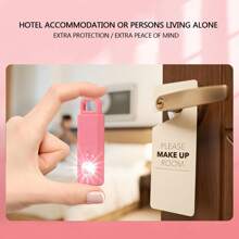 Self Alarm 130DB SOS Alarm Personal Safety Alarm Rechargeable Sos Panic Button Led Light For Women Elderly Self Personal Alarm Alarm - 1pc - View 8