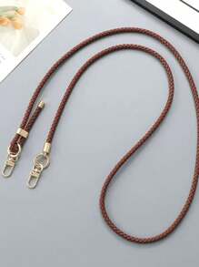 新款可调节编织皮绳斜挎包链条多功能手机挂绳带透明卡 - 彩色 - 查看 12