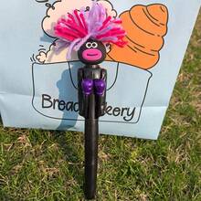 Fried Hairy Boxing Pen Neutral Pen Fun Funny And Good-Looking Ballpoint Pen For Primary School Students Cute Creative Pressure Relief - Multicolor - View 5