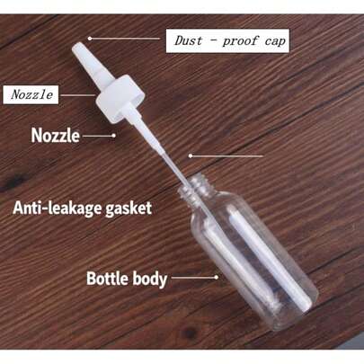Flacone spray diretto, flacone spray nasale, flacone spray di plastica, flacone spray nasale