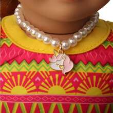 4pcs 18-Inch American Girl Doll Clothes, Shawna Doll Necklace, Fashion Doll Necklace Accessories - BE-0005 - View 6