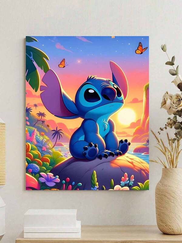 Disney Serie autorizada de la marca Disney Stitch. Un set de pintura digital al óleo de 40*50CM sin marco: Ilumina tu vida creativa y representa un mundo colorido. Pintura digital al óleo DIY, comienza tu viaje artístico. Es una excelente opción para la interacción, el intercambio y la relajación personal. También es adecuado para la creación personal, aliviar el estrés y disfrutar de momentos de paz. ¡Ven y experiméntalo ahora!