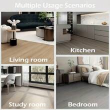 10/20/40pcs 3D Wood Grain Self-Adhesive Floor Stickers, Waterproof Wall Stickers, Vintage Anti-Slip Flooring Decals, Removable Vinyl Wall Decals, Waterproof Tile Stickers For Kitchen, Removable Bedroom Wall Decor, Countertop & Furniture Renovation, Suitable For Living Room, Bathroom, Dorm And More Indoor Spaces Floor Tiles Living Room Decor Room Decor Home Decor Wallpaper Wall Paper Floor Tiles Self Adhesive Floor Tiles Peel Stick