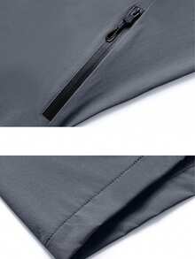 1pc Women's Lightweight Breathable Outdoor Jacket, Sports Coat For Autumn - Dark Grey - View 6