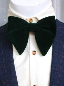 1 st sammetsfluga, lämplig för bröllop, värdskap, fest och dagligt bruk - Multifärgad - Visa 5