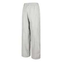 Nike Pantalones rectos casuales de tejido sólido con cintura elástica y cordón, Modelo HQ8893-034 - Negro - Ver 2