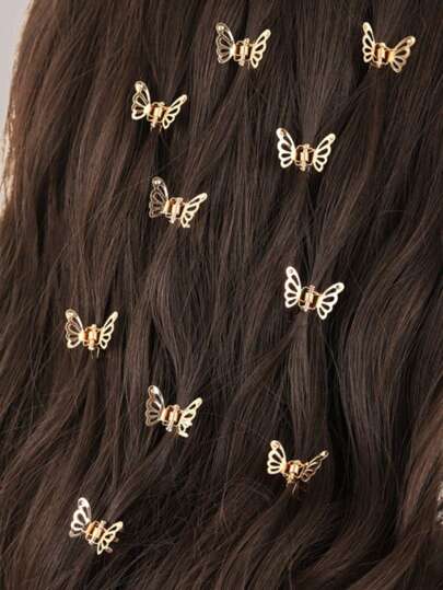 10 szt. małych spinek do włosów w kształcie motyli, eleganckie spinki do grzywki, modne metalowe spinki, akcesoria do włosów dla kobiet, narzędzia do włosów, akcesoria kosmetyczne, akcesoria do kręconych włosów, akcesoria do włosów, akcesoria do włosów, akcesoria do włosów dla kobiet, jesień, podróże, narzędzia do włosów, akcesoria damskie, artykuły do włosów, jesień, akcesoria do włosów, akcesoria do włosów dla kobiet, podróże, akcesoria do włosów, akcesoria do włosów dla kobiet, narzędzia do włosów, artykuły do włosów, artykuły, akcesoria kosmetyczne, prezenty, podróże, prezenty dla kobiet, artykuły do włosów, ozdoby do pończoch