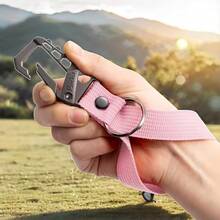 Keyrings & Keychains - 2 Pcs (Pink+Orange) - View 4