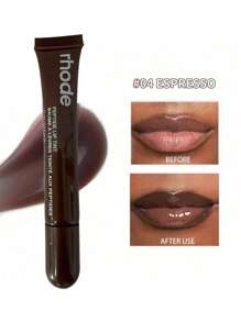 1 pieza Leoyol Lápiz labial hidratante transparente con aceite hidratante para labios