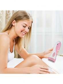 Women's Electric Shaver, USB Rechargeable Multi-Purpose Foil Shaver With Stainless Steel Blades For Hair Removal On Face, Body And Bikini Area Battery Capacity 500mAh - White - View 8