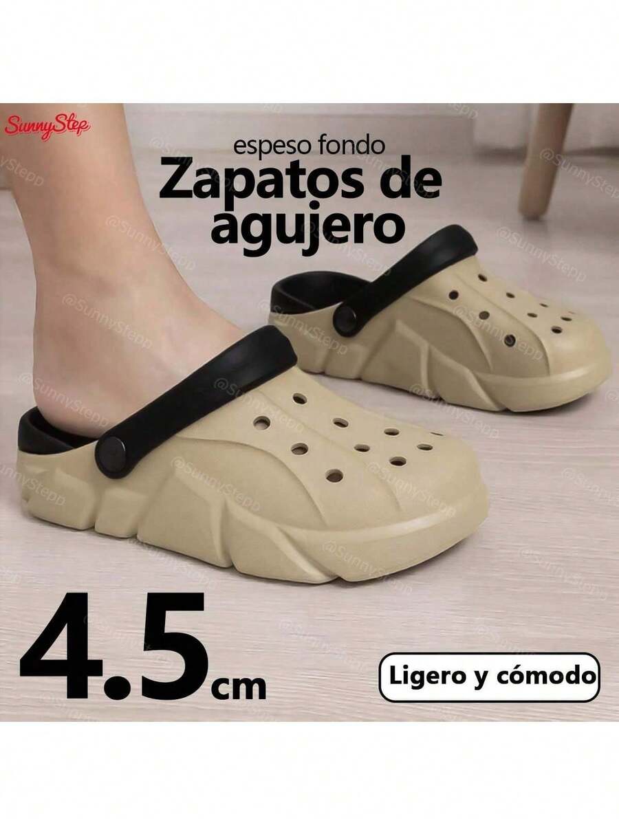 Women Home Slippers - Khaki - View 1