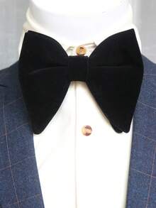 1 st sammetsfluga, lämplig för bröllop, värdskap, fest och dagligt bruk - Multifärgad - Visa 10