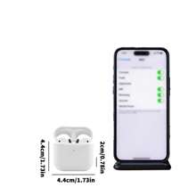 Mini Wireless Earbuds True Wireless Headphones Lighter Pro 4- White