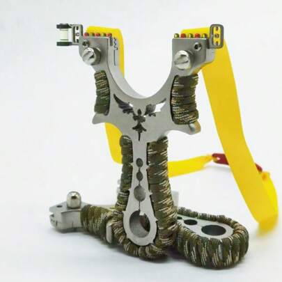 قطعة واحدة من مقذوف للألعاب الصيد، مناسب للصيد وممارسة إطلاق النار - أداة ضغط قوية ودقيقة من الدرجة المهنية، ترفيه إطلاق نار خارجي، هواية خارجية للأولاد، هدية حفلة مقذوف.