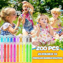 32 Pcs 8 Colors Neon Bubbles Party Favors For Kids, Mini Star Bubble Wand Bulk In Gift Box As Goody Bags Stuffer, Classroom Giveaways, Carnival Prizes Toy, Birthday Treats, Party Supplies For Toddlers,This Is The Best Gift To Give Them On Christmas, Halloween Or A Child's Birthday. - kid bubble - 查看 4