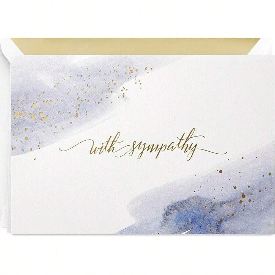Tarjeta de simpatía, Forever Remembered - Muchos pensamientos y oraciones - Ver 1