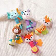 1个带铃铛的毛绒娃娃，是圣诞节、万圣节、感恩节、新年和情人节的完美礼物 - 彩色 - 查看 3