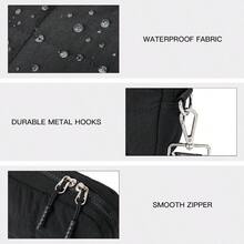 Crossbody Bags For Women Cross Body Purse With Guitar Strap Lightweight Puffer Shoulder Bag For Travel - 水綠色 - 查看 4