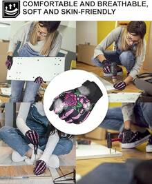 RIGWARL - Guantes de Invierno para Hombres y Mujeres - 109 Rosa - Ver 8