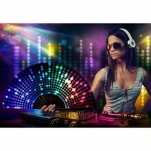 Large Folding Hand Rave Fan Popping Fan For Line Dancing Clacking Fans For Boots On The Ground DanceParty Decoration Festival DJ Lighting Decorative Fans Fan Hand Fan Folding Fan