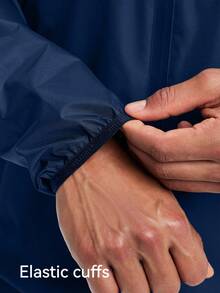 HOTSUIT Sauna Suit For Men Sweat Suit Boxing Exercise Sweat Sauna Jacket Pants Top And Pant Sauna Suit Set - Navy Blue - View 9