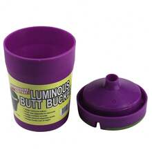 1PC Car Household Ashtray Plastic PVC Glow In The Dark Daily Use Gift - Multicolor - View 2