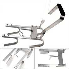 Ladder Stand Off V-Shaped Universal Ladder Standoff Downpipe Ladder Accessory Aluminum Stabiliser Rubber Bumper Helps Stop Your Ladders Slipping Sideways For Any Environment - Variant1 - View 6