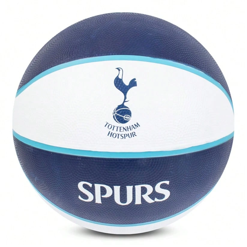 Tottenham Hotspur F.C. Spurs Size 7 Basketball - Blue and White - View 1