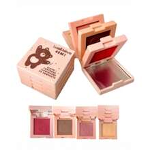 4 In 1 Moon & Snow - Compact With Blush, Contour, Powder, Highlighter And Mirror Travel Cosmetics - 02 - 查看 3