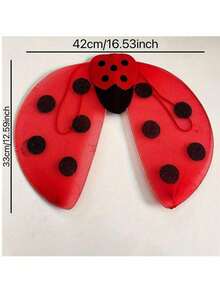 1 Bộ phụ kiện trang phục bọ rùa đáng yêu, bao gồm cánh, băng đô và đũa phép, thích hợp cho lễ hội Halloween, tiệc LARP, đạo cụ chụp ảnh cho ngày lễ, sinh nhật, tụ họp, tiệc tùng, cosplay - Nhiều màu - Xem 4