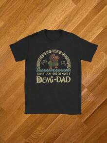 Funny Moanas Maui Stronge T Shirts Men Cotton Vintage T-Shirt Crew Neck Just An Ordinary Demi Dad Tees Short Sleeve Clothing Gifts - 黑色 - 查看 1