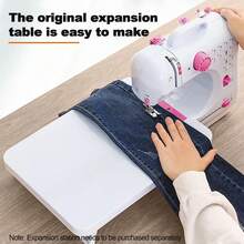 12-Stitch Pink Mini Electric Sewing Machine - Double Thread Household Sewing Machine, UK 220V - UK Plug(220-240V) - View 9