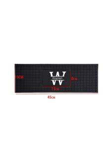 1pc Customized Bar Table Runner, Personalized Bar Mat, Coffee & Cocktail Coaster, Home Bar Accessory, Artistic Rubber Drink Coaster, Gift For Father, Boyfriend, Custom Coaster, Multi-Functional, Durable, Ornamental, Reusable, Exquisite, Stylish - 彩色 - 查看 10