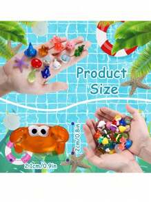 5/10/20PCS Mini Marine Resin Animal Miniature Marine Animal Statues Marine Microplastic Animal Aquarium Decorations DIY Fish Tank Potted Plants Miniature, Marine Animal Toys, Microplastic Animals, Miniature Resin Animals, Stress Relieving Toys, Miniature Models, Mini Toys, Small Animals
