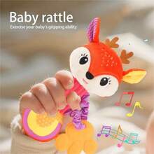 1个带铃铛的毛绒娃娃，是圣诞节、万圣节、感恩节、新年和情人节的完美礼物 - 彩色 - 查看 10