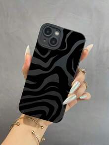 Striped Phone Case Compatible With IPhone 15/15 Plus/15 Pro/15 Pro Max - 彩色 - 查看 3