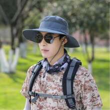 Unisex UPF 50+ Foldable Sun Hat, Bucket Hat, UV Protection, Suitable For Hiking, Beach, Fishing, Summer Hunting