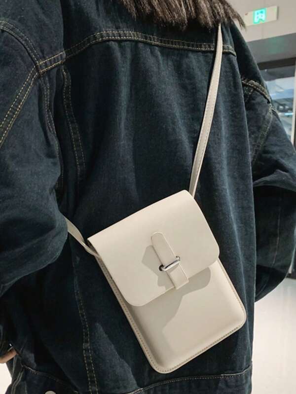 Mini Square Fashion Simple Shoulder Bag Shoulder Bag Crossbody Bag Fashion Versatile Shoulder Bag High-End Mobile Phone Bag