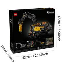 LEGO 42215 Technic Volvo EC500 Hybrid Excavator Building Kit - 42215 - View 11