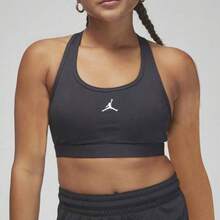 Nike 女士 AS W J SPT JUMPMAN BRA 圆领工字背运动文胸 BRA-MFB6873-010 - 黑色 - 查看 1
